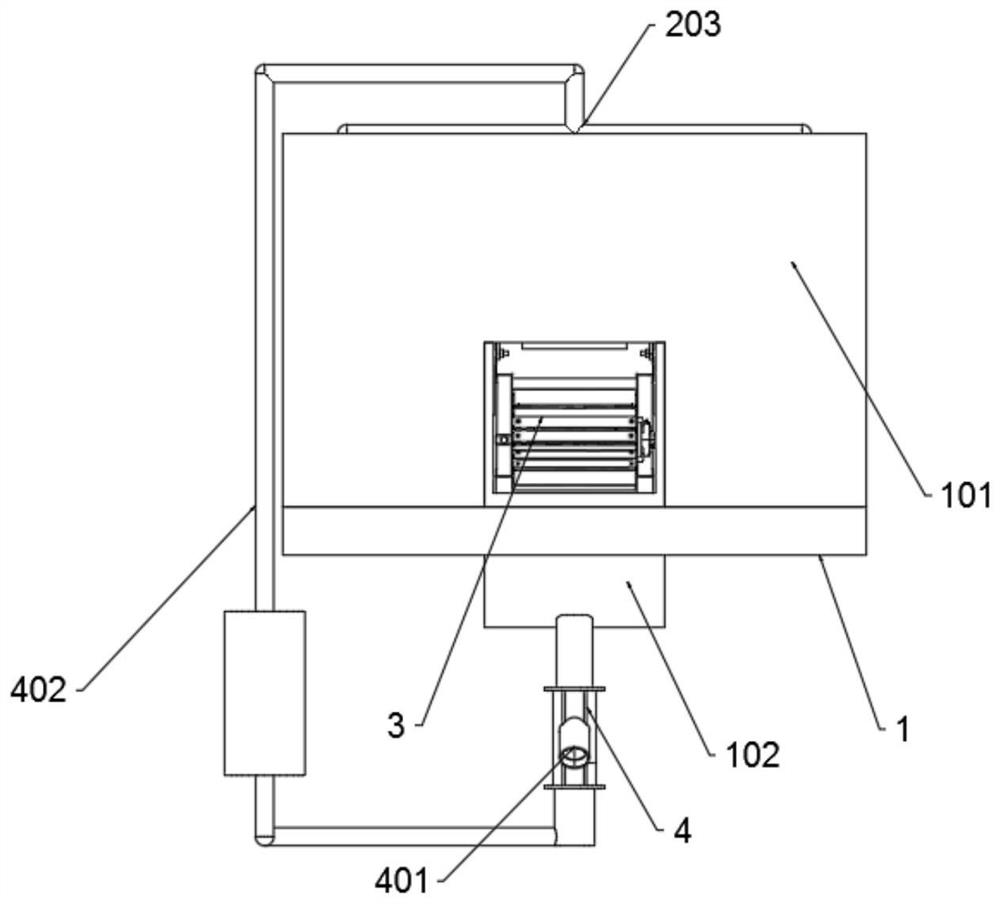 Intelligent water circulating and filtering device for agricultural product cleaning