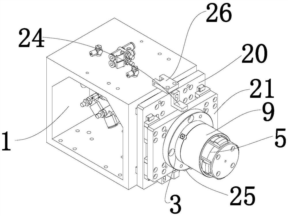 Piston copper bush assembling machine