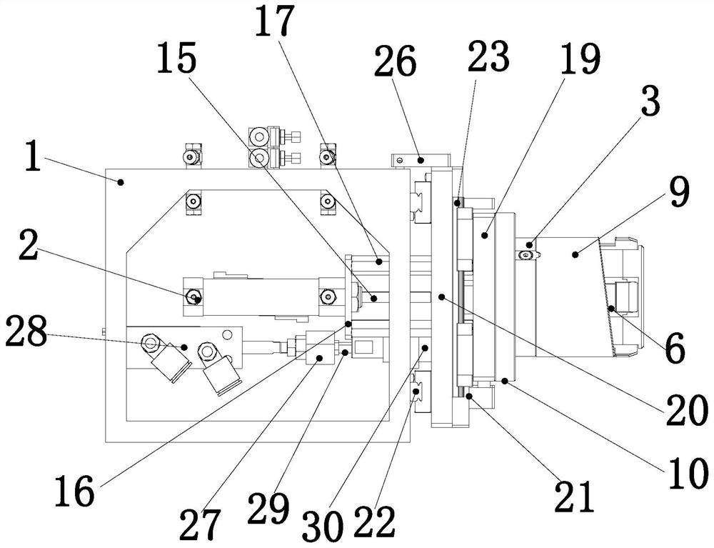 Piston copper bush assembling machine