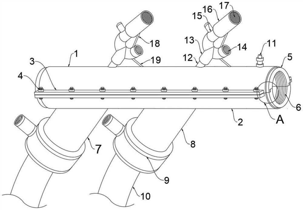 Anti-deformation detachable filter screen for water feeding pump and mounting method of anti-deformation detachable filter screen