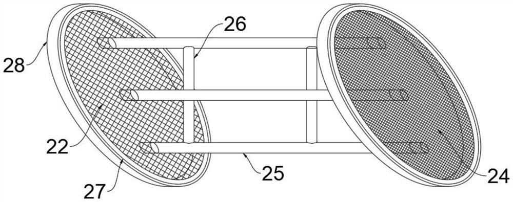 Anti-deformation detachable filter screen for water feeding pump and mounting method of anti-deformation detachable filter screen