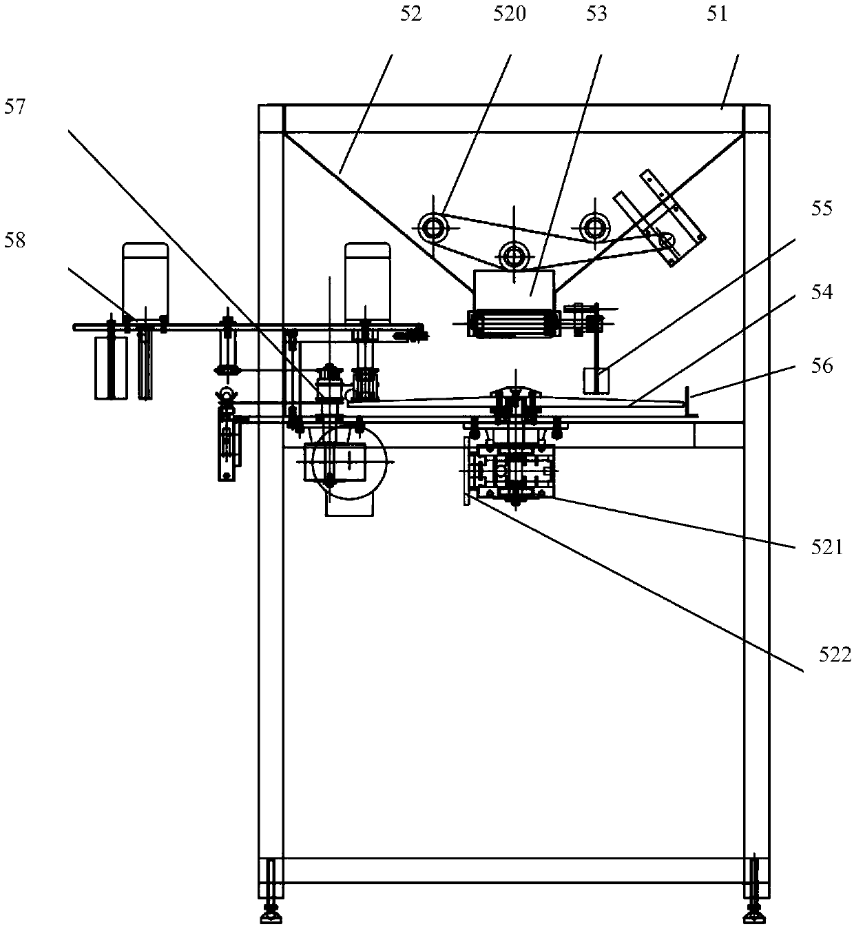 Automatic printing and small-roll slitting machine