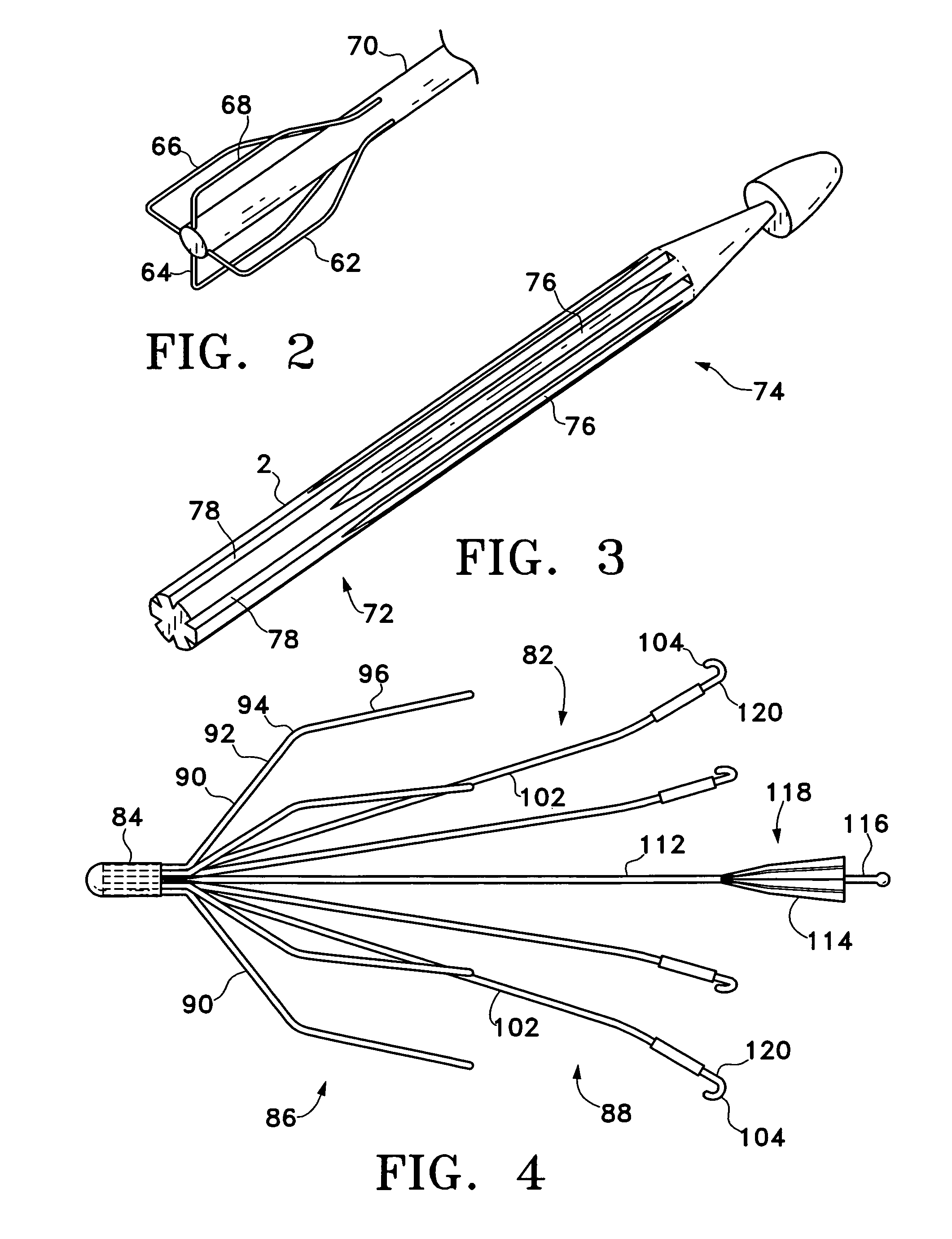 Non-entangling vena cava filter