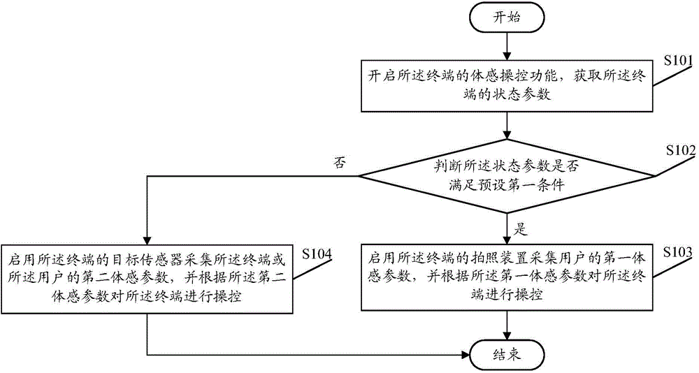 Terminal operation and control method