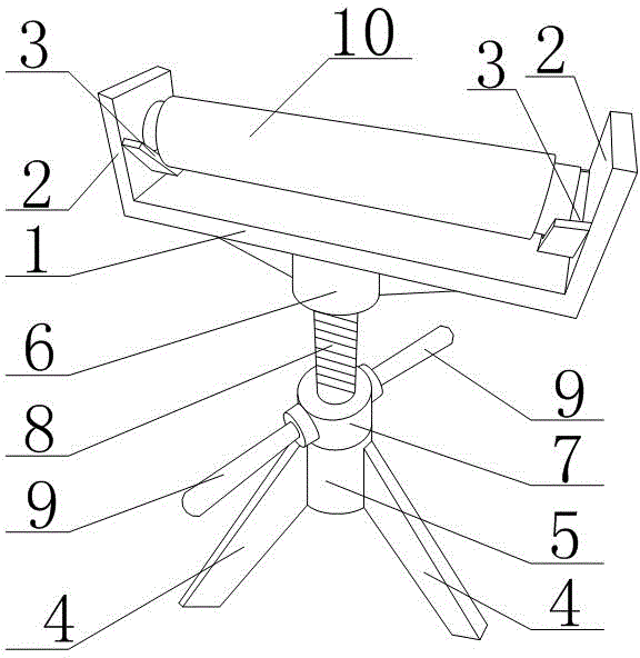 Method for conducting cutting blanking on cylindrical steel