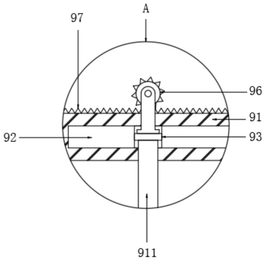 Surface treatment and processing device and processing method for vehicle shell