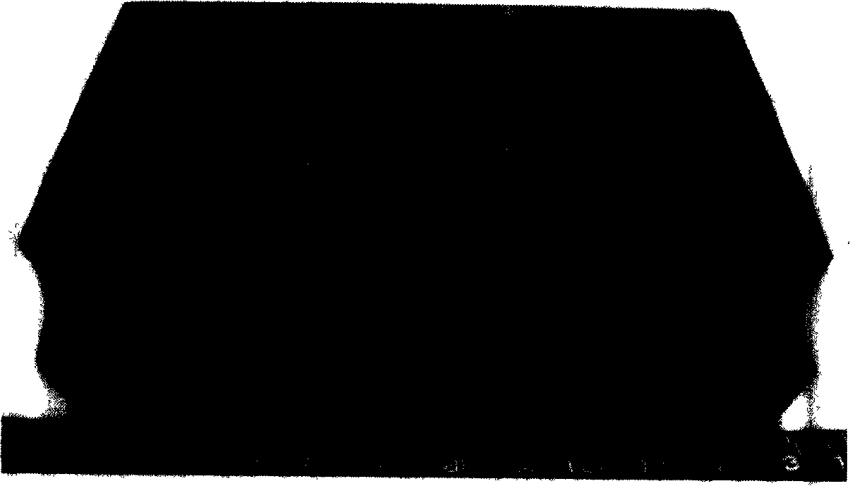 Method for preparing charcoal/charcoal-silicon carbide material used for magnetic suspension train slide