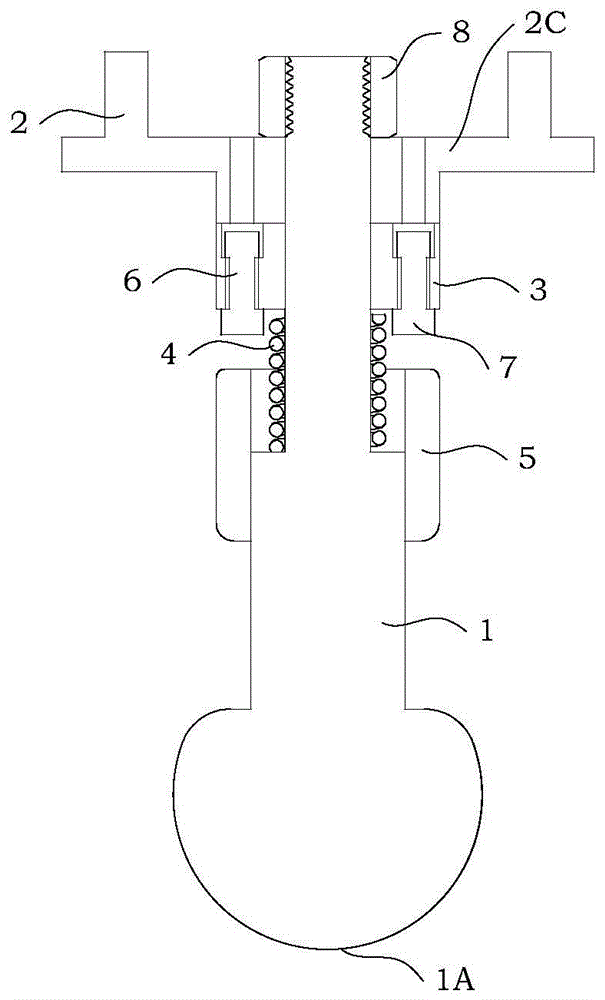 A foot contact detection mechanism suitable for legged robots