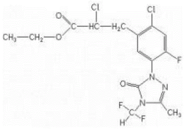 Mixed herbicide containing flazasulfuron, carfentrazone-ethyl and oxadiargyl as well as applications thereof