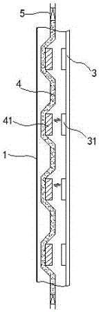 Mobile phone with heat-dissipated secondary screen