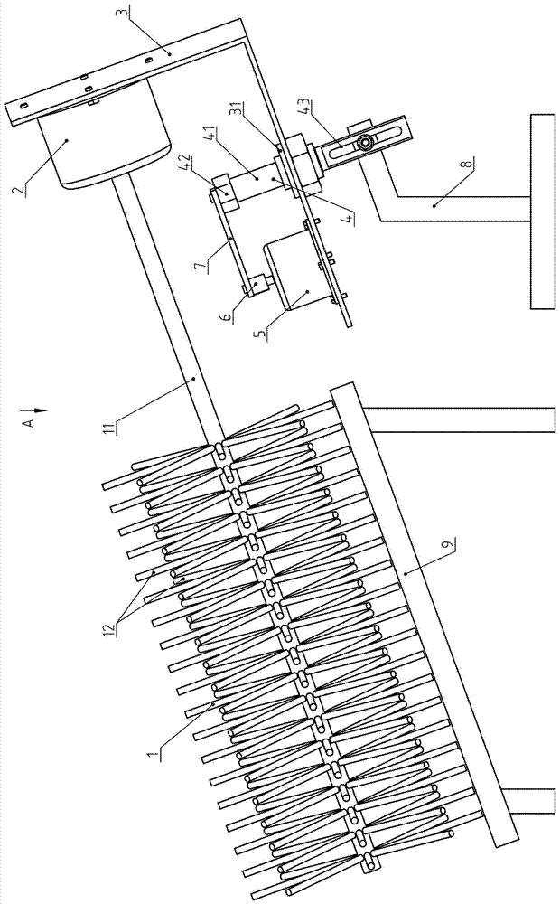 Solar panel automatic cleaning equipment