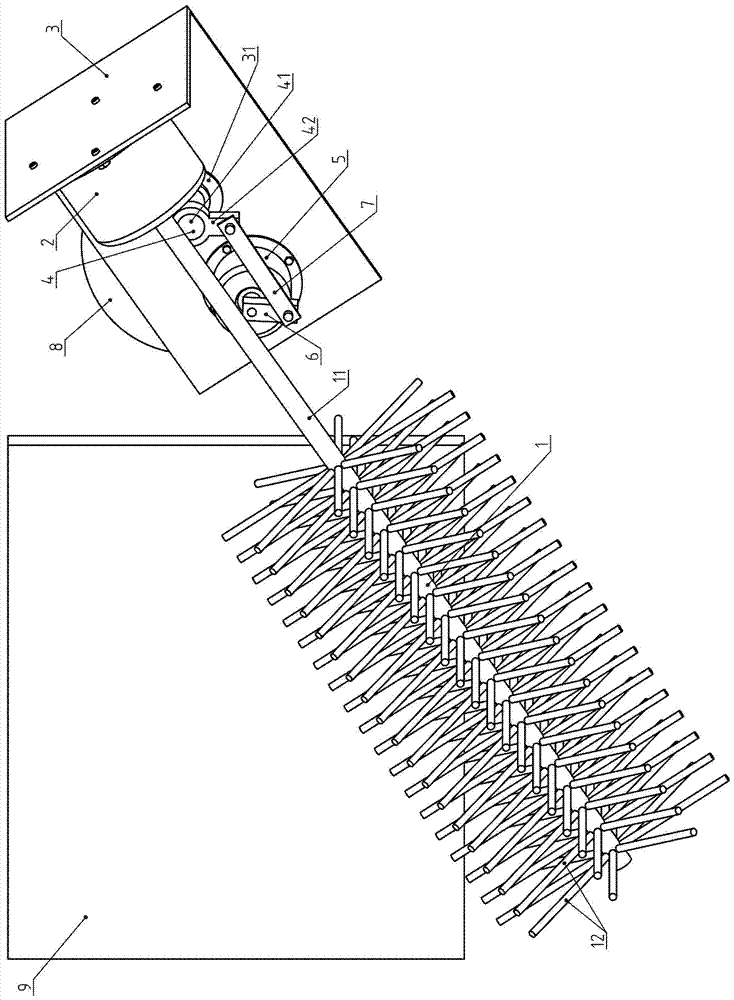 Solar panel automatic cleaning equipment