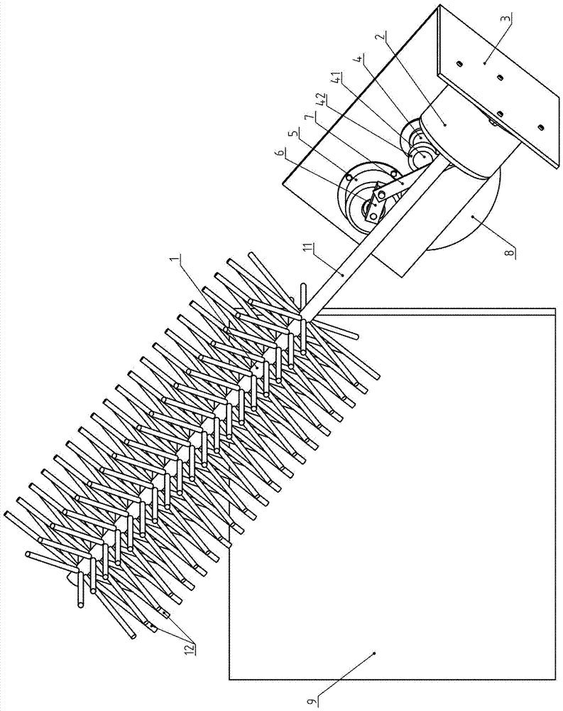 Solar panel automatic cleaning equipment