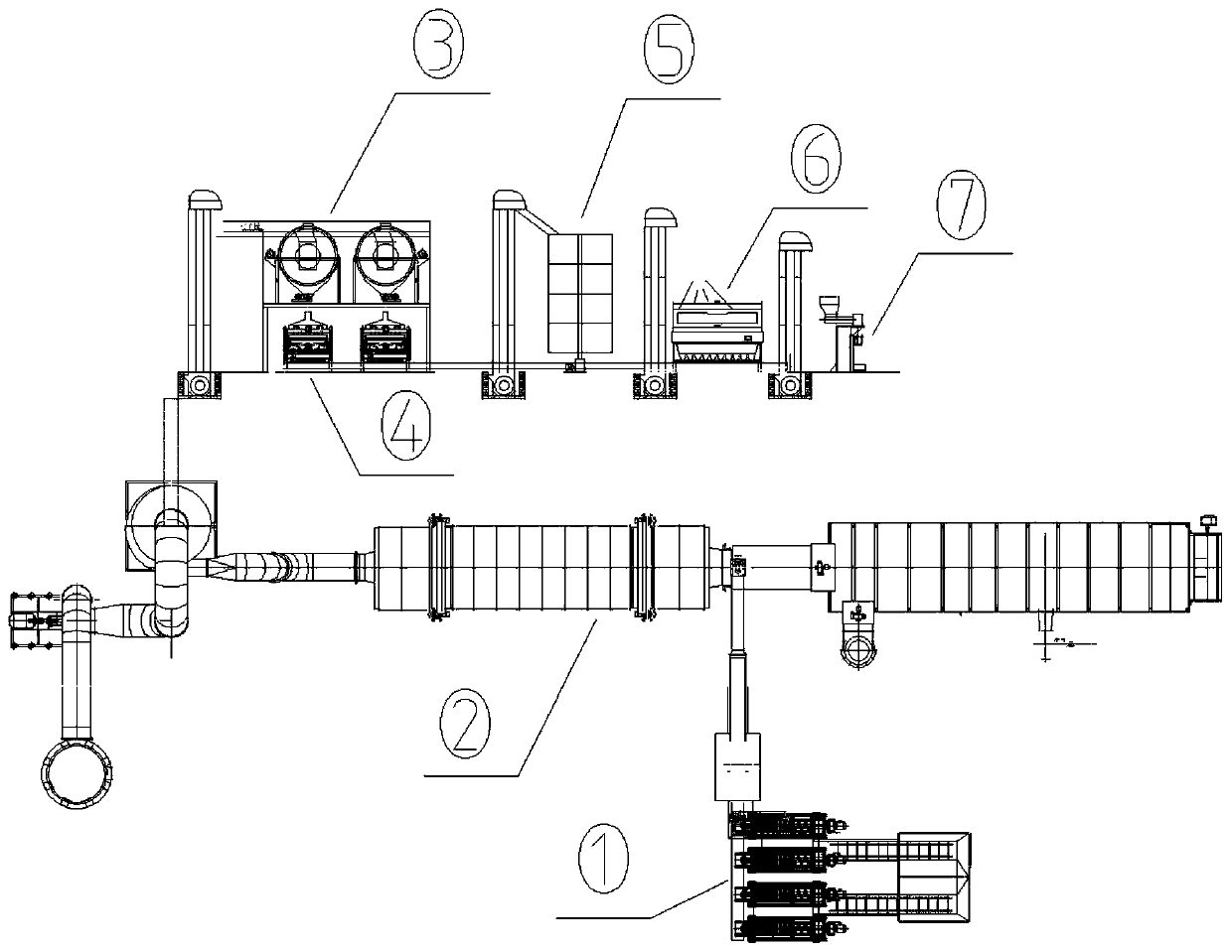 Tomato pomace seed and skin separating method and separating system