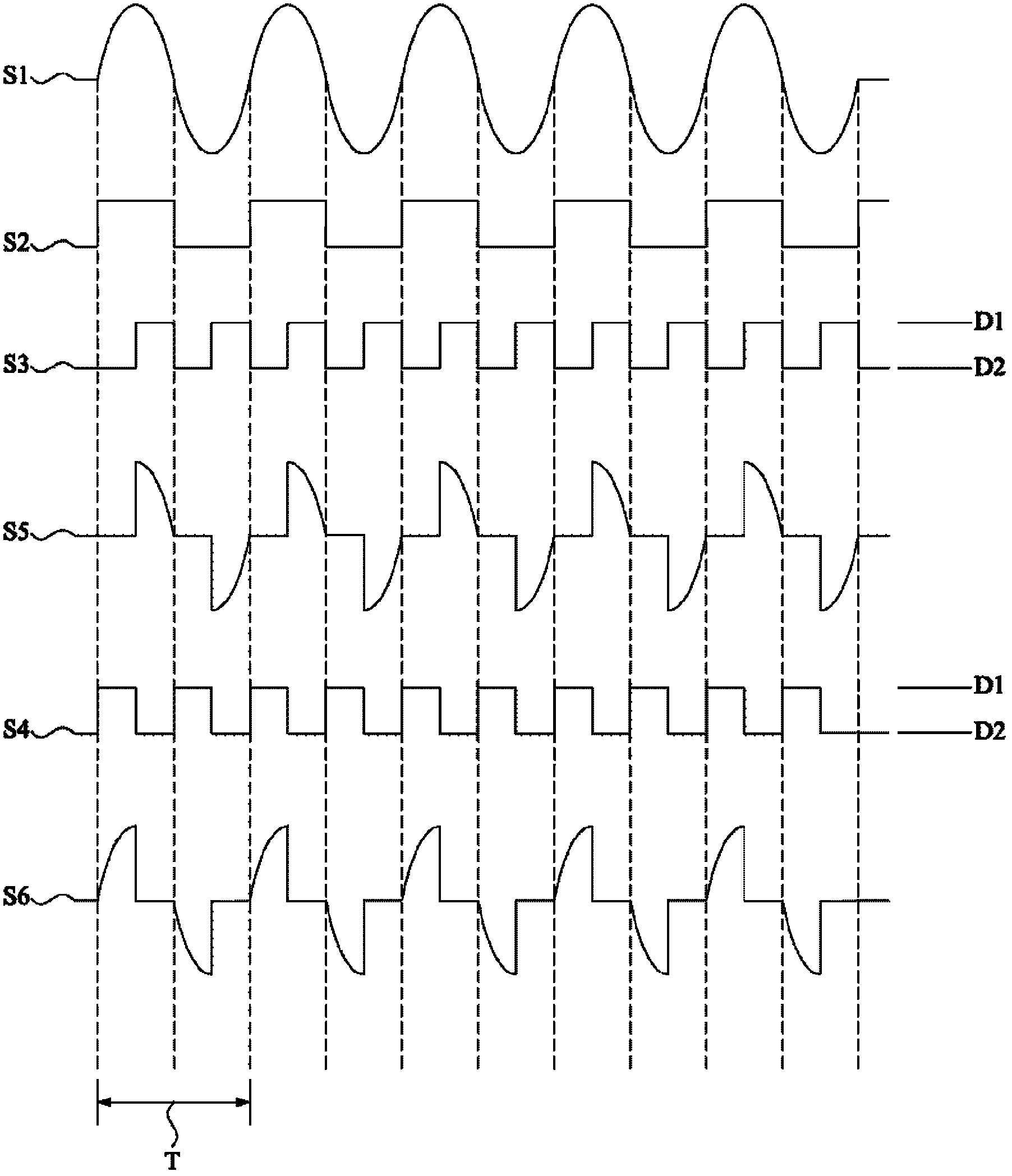 Digital alternating current dimming control circuit