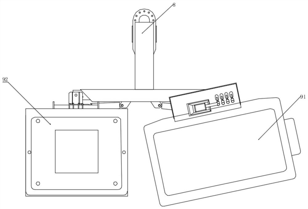 Working bucket connecting device, insulating bucket arm vehicle cooperative working bucket and insulating bucket arm vehicle