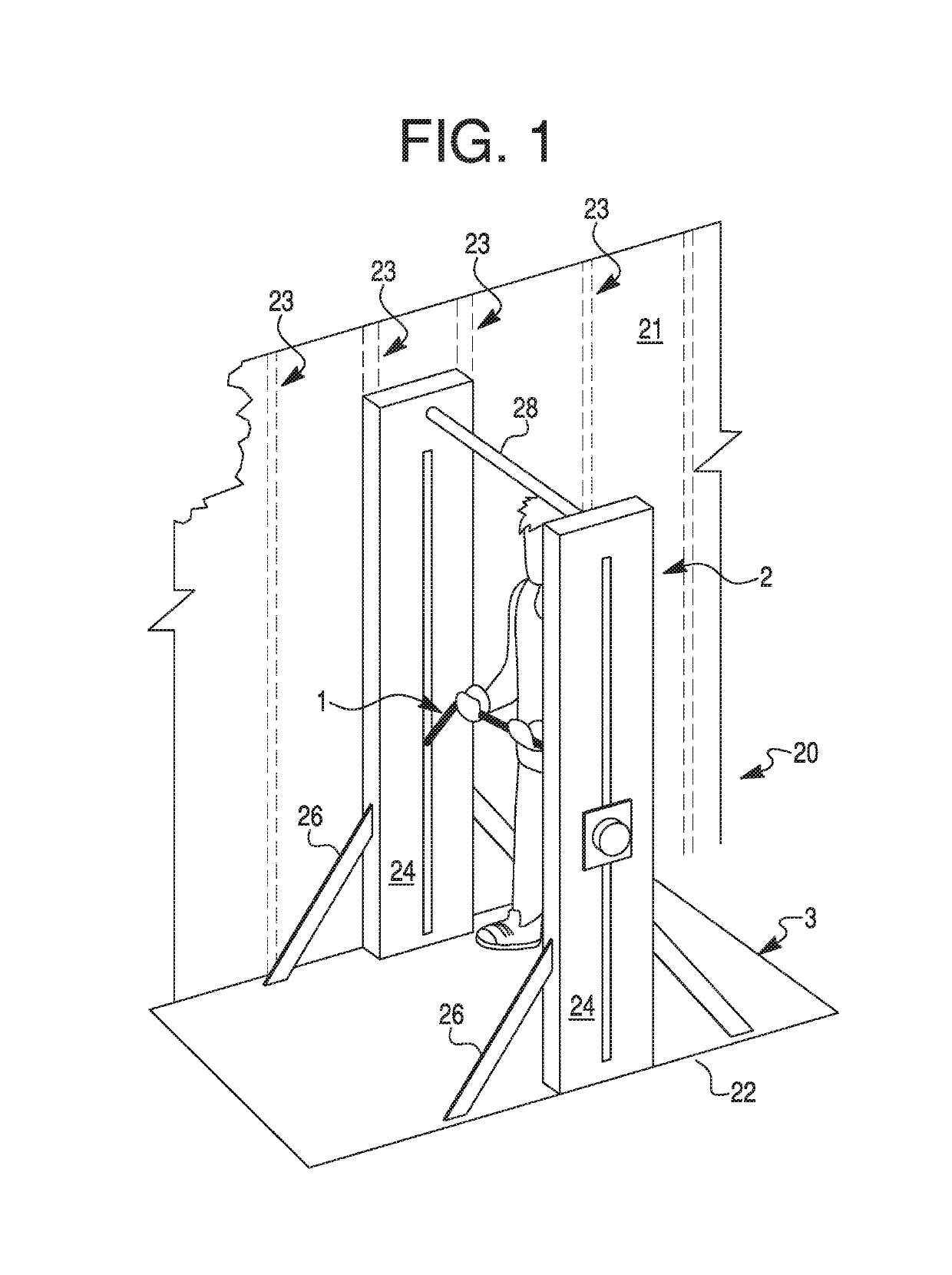 Adjustable transverse resistance exercise machine