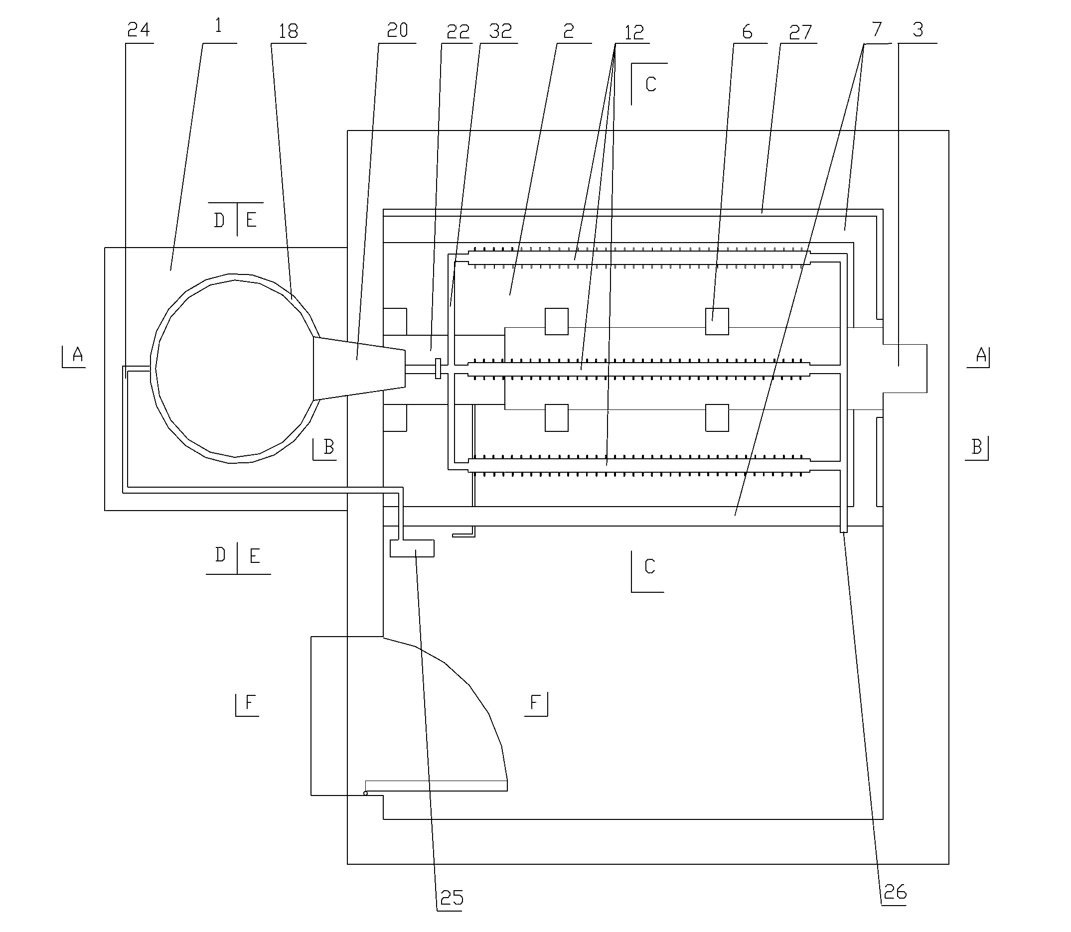 Thermal storage heated brick bed capable of being warm in winter and cool in summer