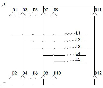 An automobile engine-driven permanent magnet generator