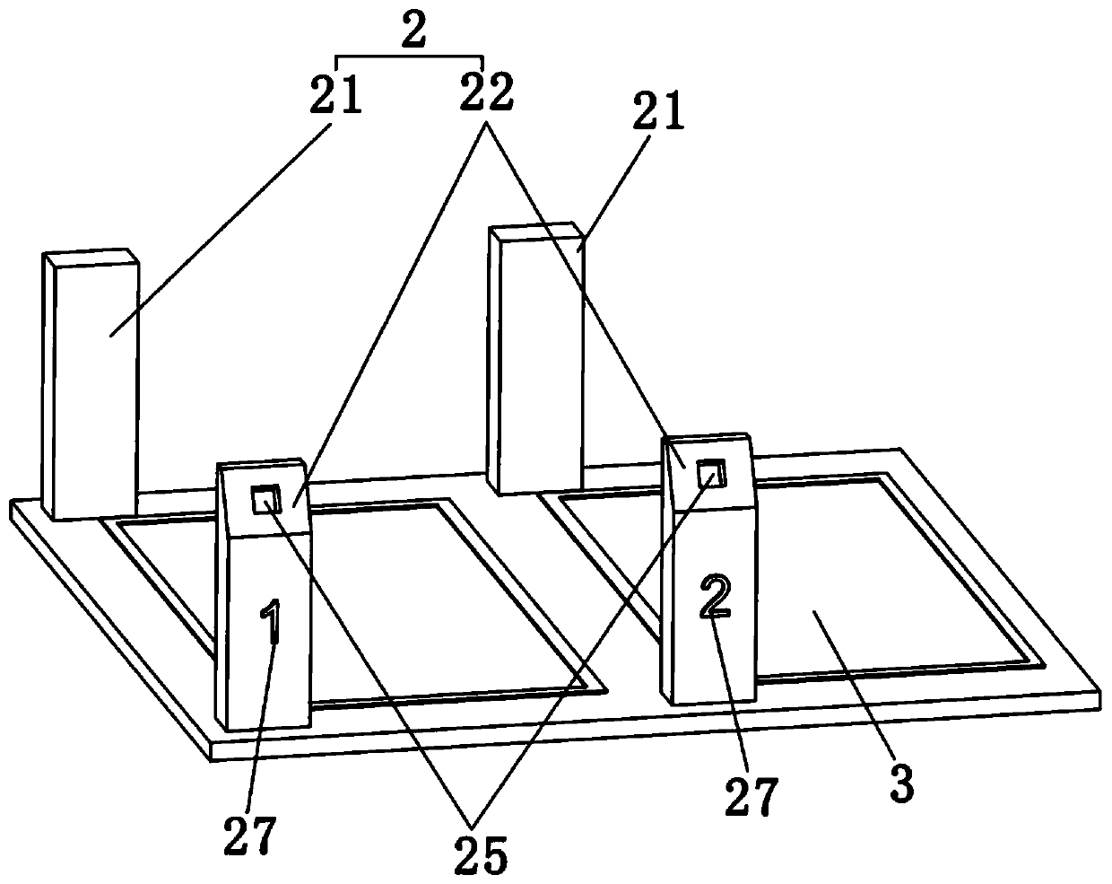 A campus intelligent security system and working method