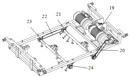 Insect breeding and feeding equipment capable of automatically distributing, turning, throwing and removing feed