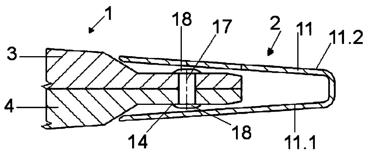 Flight control surface for aircraft, method for manufacturing flight control surface and aircraft