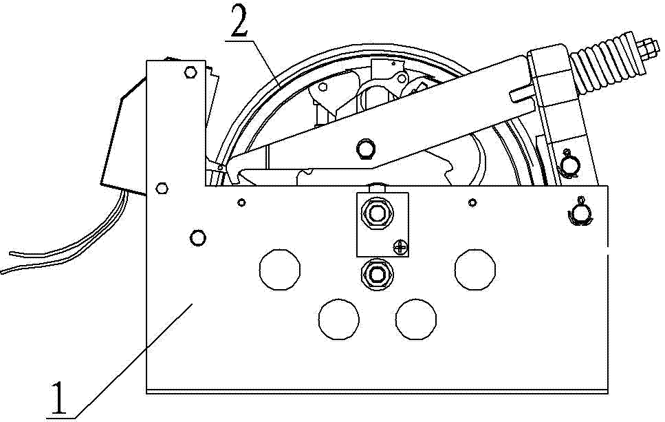 One-way speed limiter without machine room