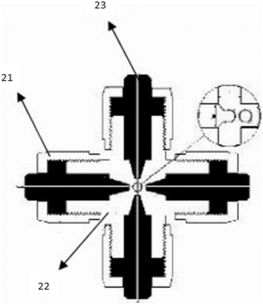 Integral rigid runner droplet digital PCR system and method