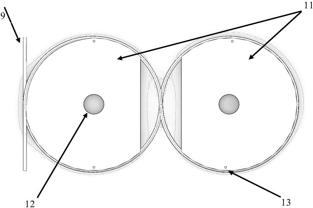 Integral rigid runner droplet digital PCR system and method