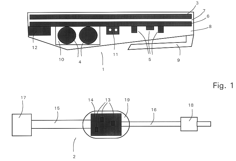 Universal power supply for different small electrical devices