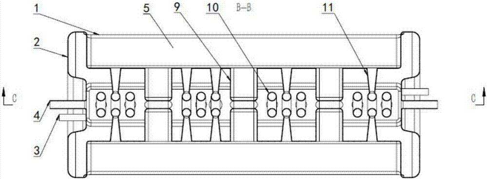 Hybrid Accelerated Focusing Superconducting Cavity