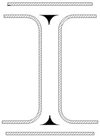 Method for positioning material sheet paved on slender soft mold