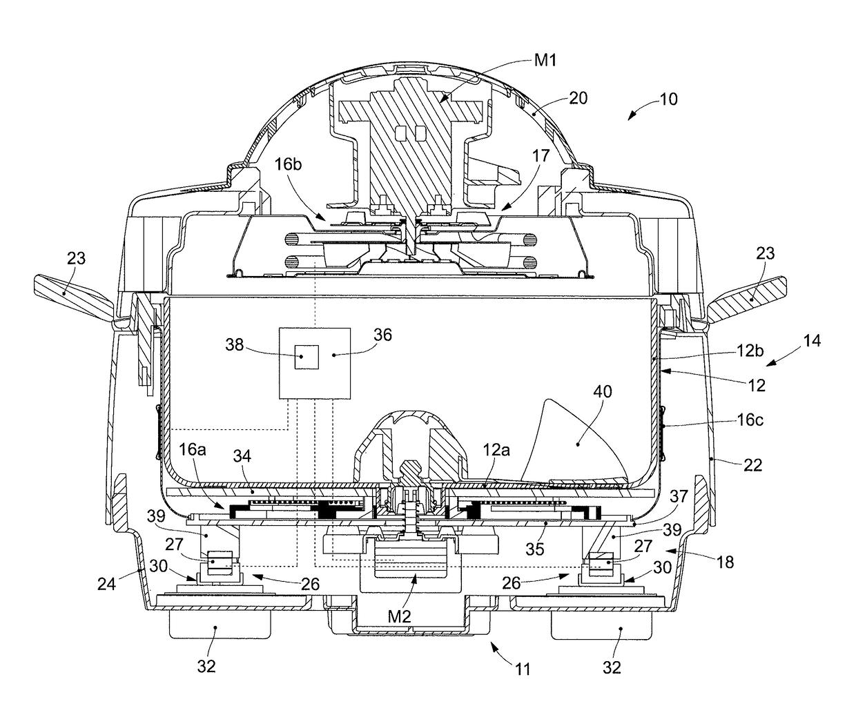 Apparatus for cooking food