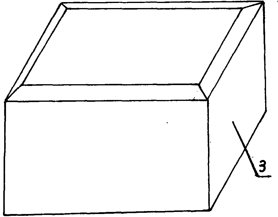 Benzene board concrete floor block and manufacture method thereof