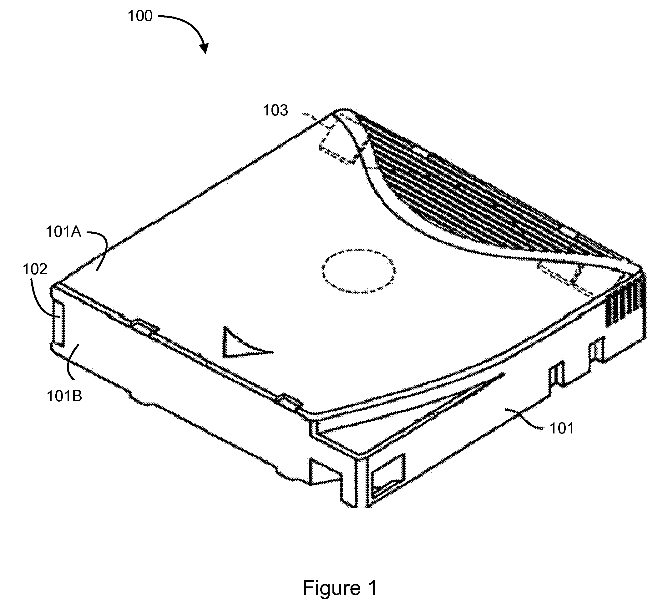 Cartridge for storing biosample capillary tubes and use in automated data storage systems