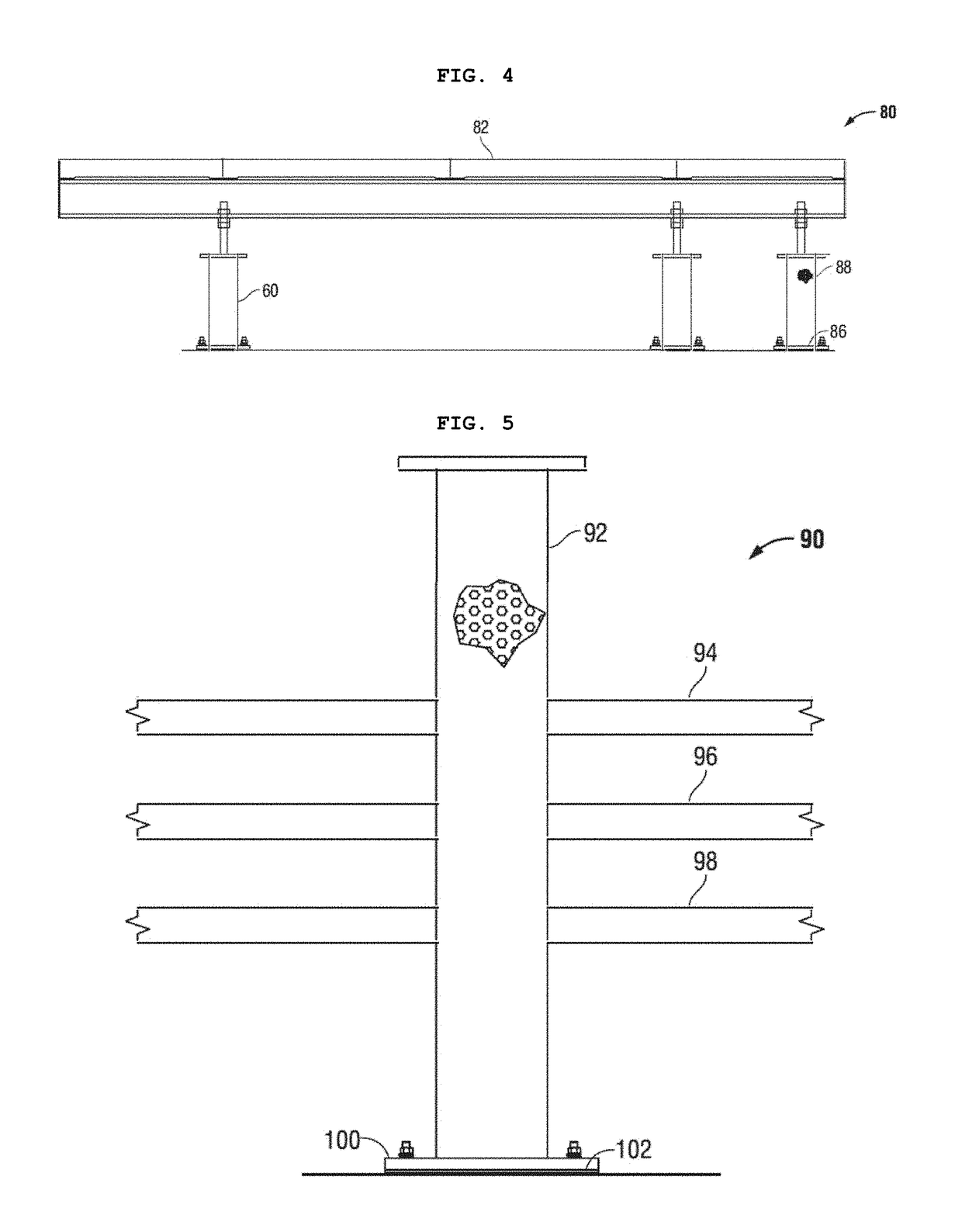 Method for improved semiconductor processing equipment tool pedestal / pad vibration isolation and reduction