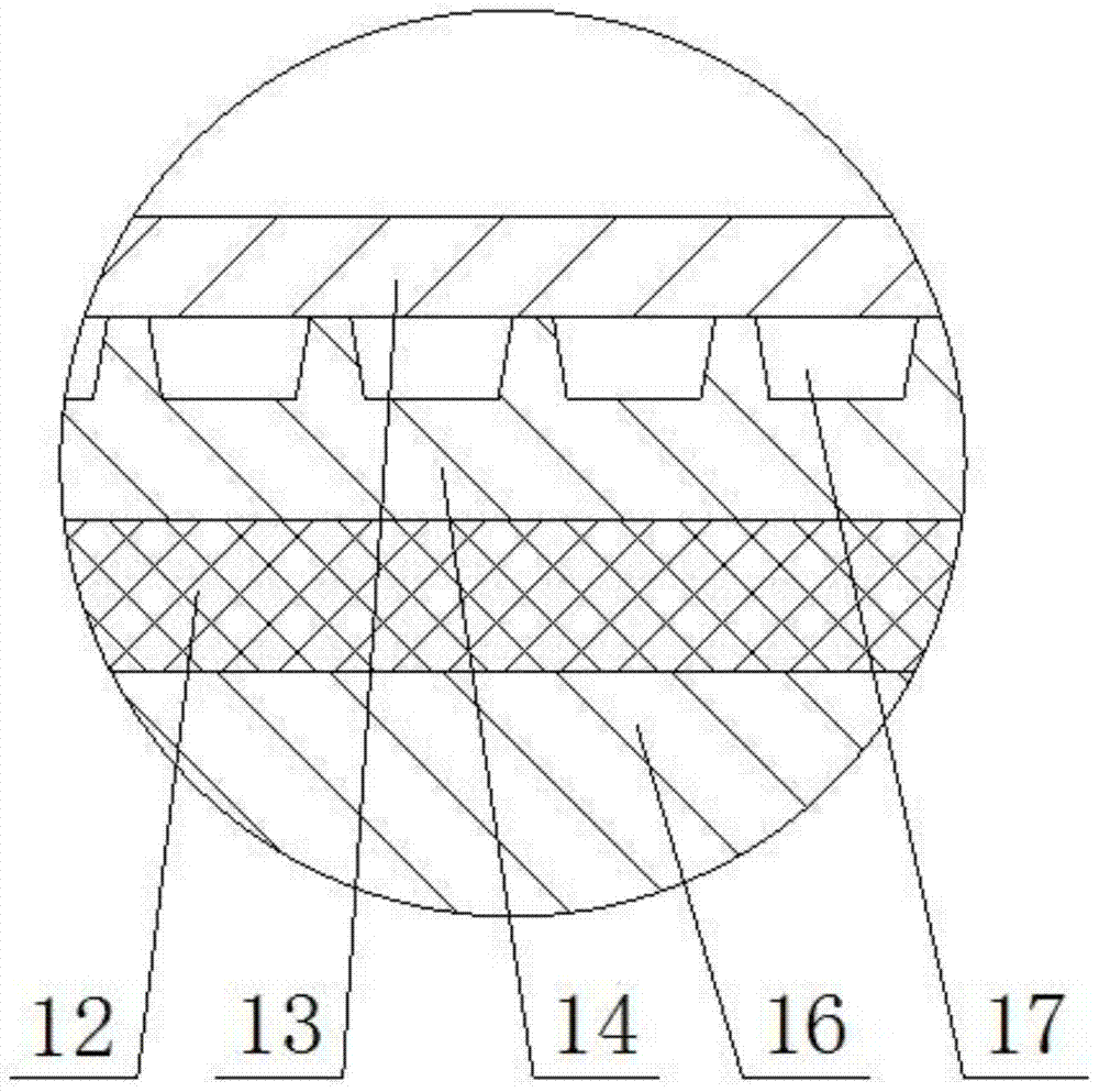 A Cast Iron Horizontal Continuous Casting Double Water Jacket Mold