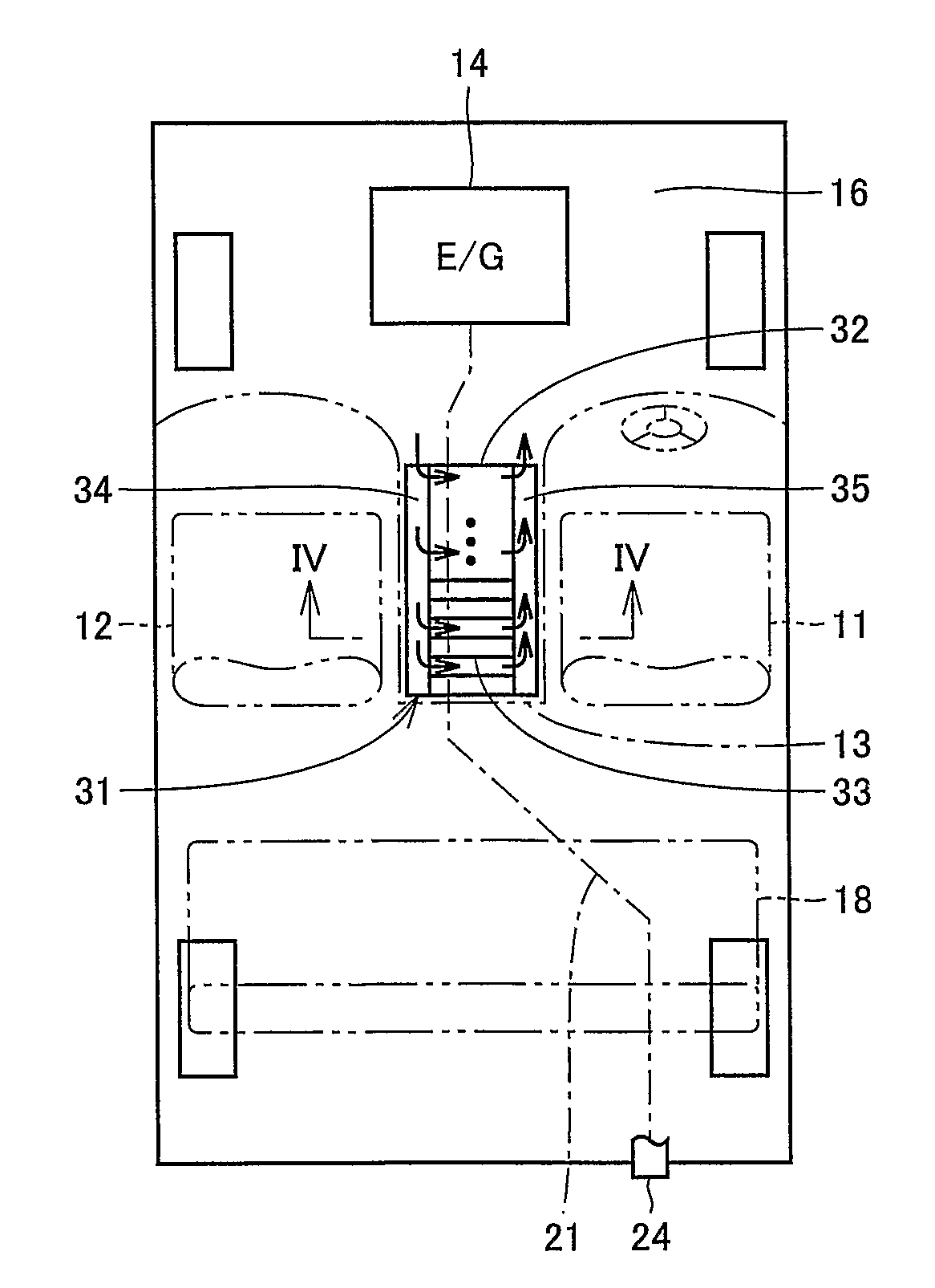 Structure of hybrid vehicle