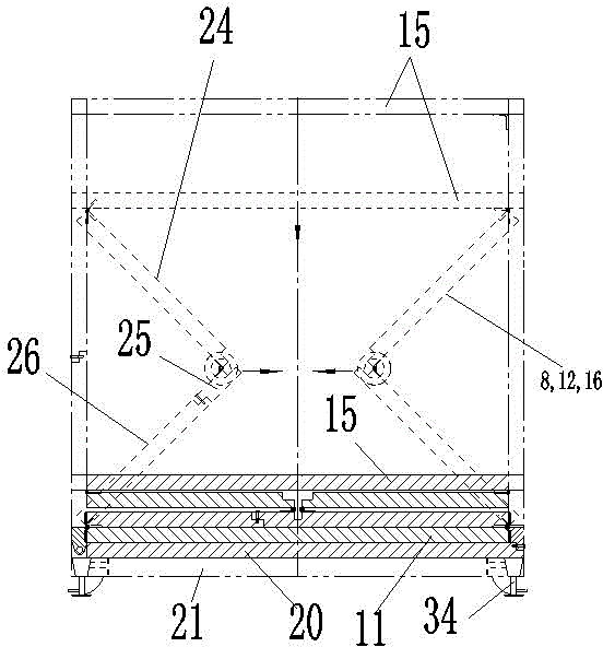 Unit modular folding mobile house suitable for combined use