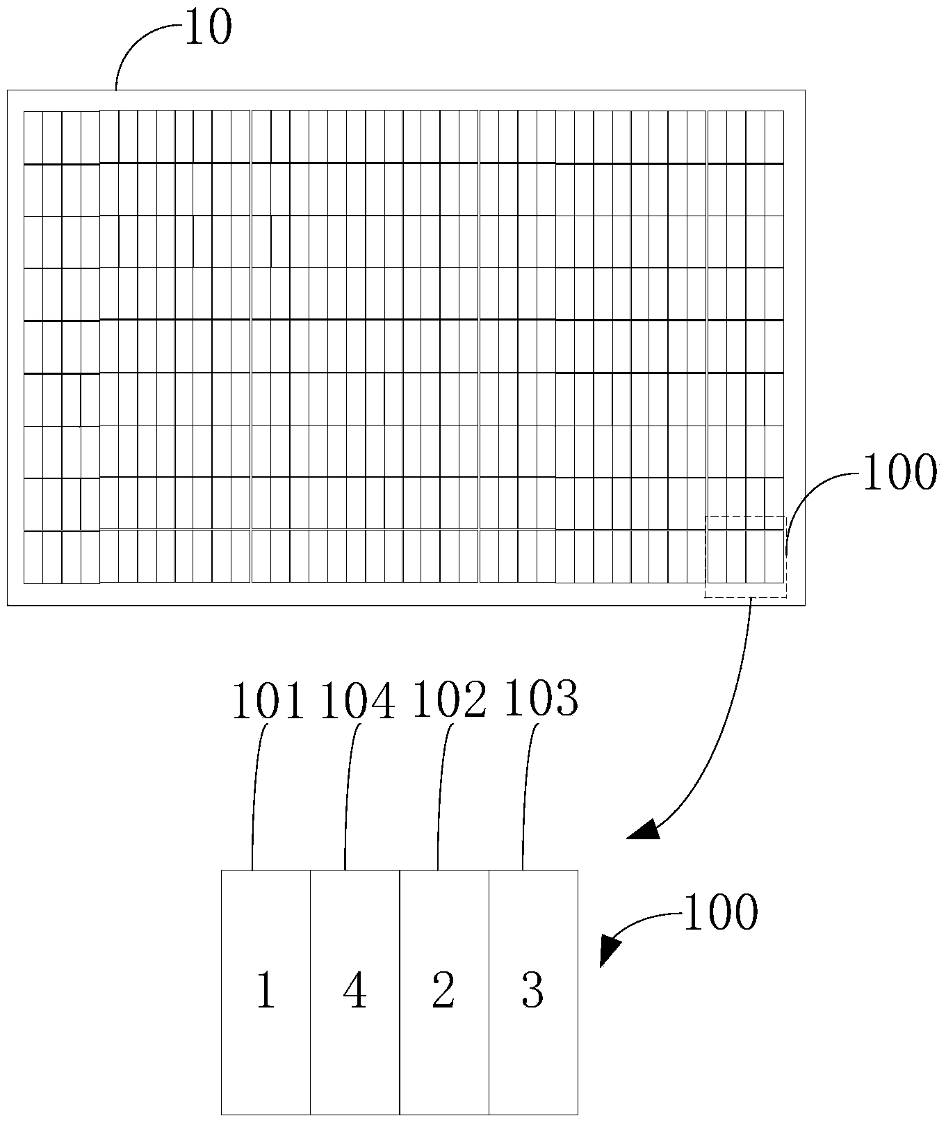 Color film substrate, color filter, display panel and display device