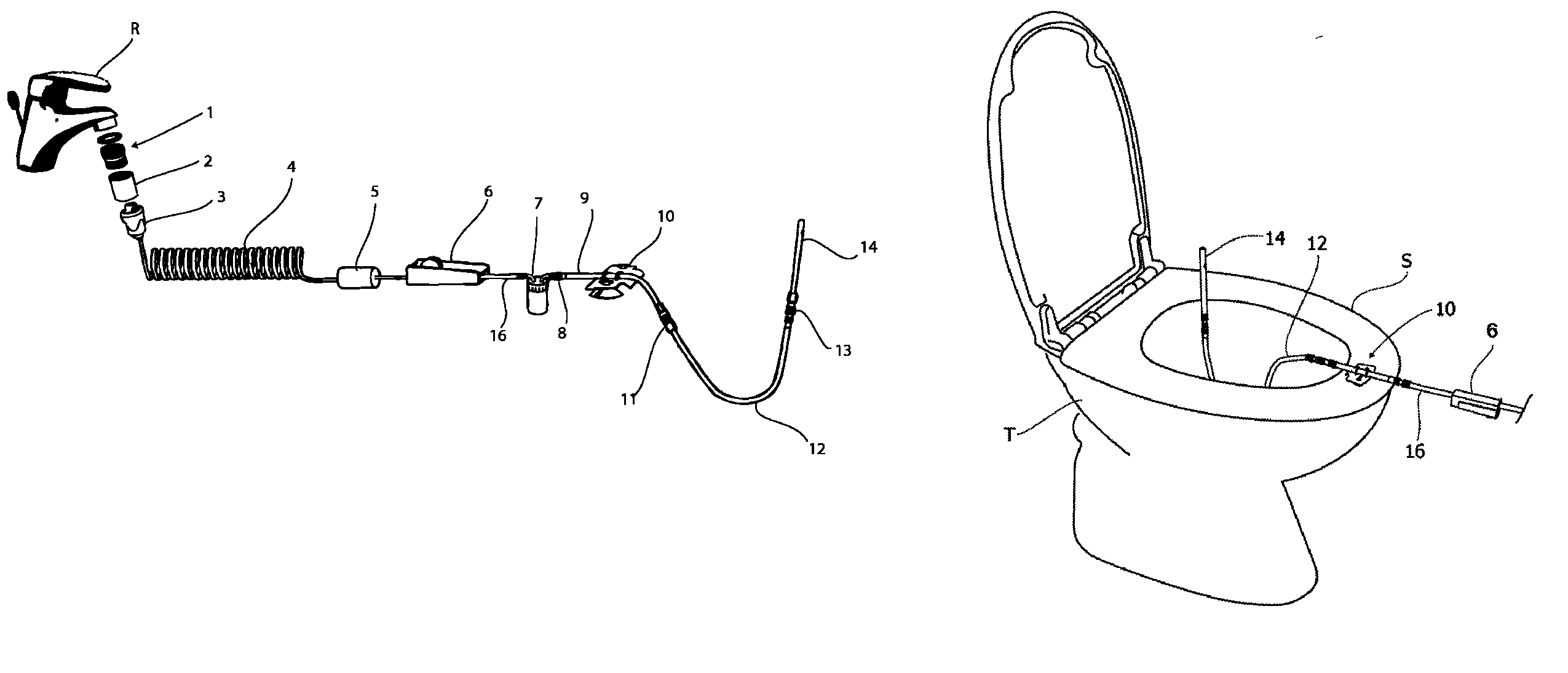 Sanitary apparatus for intestinal cleansing