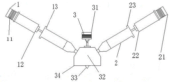 3D printing material based on fused deposition manufacturing process, printing method and printing device