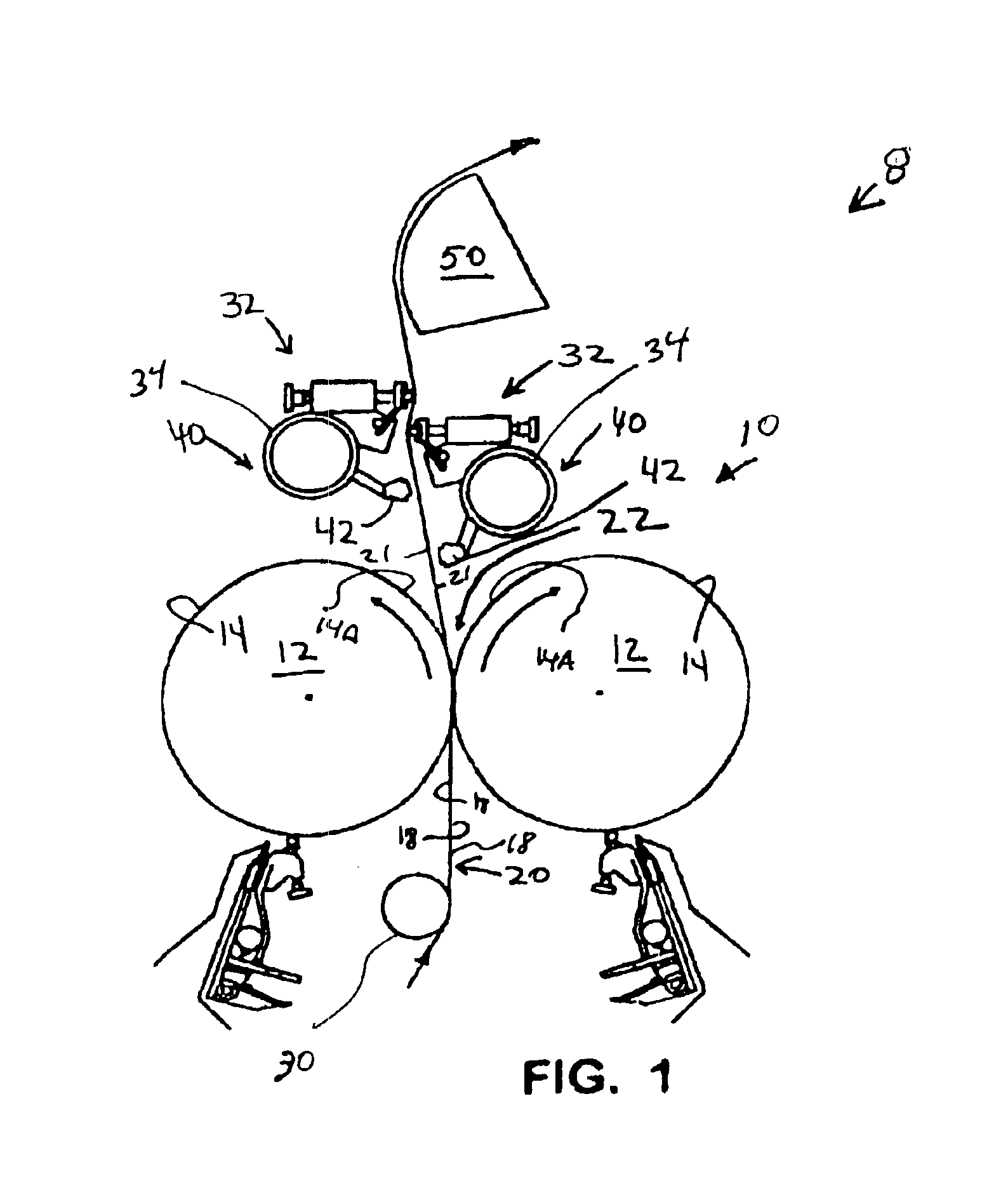 Film coater and smoothing method and apparatus