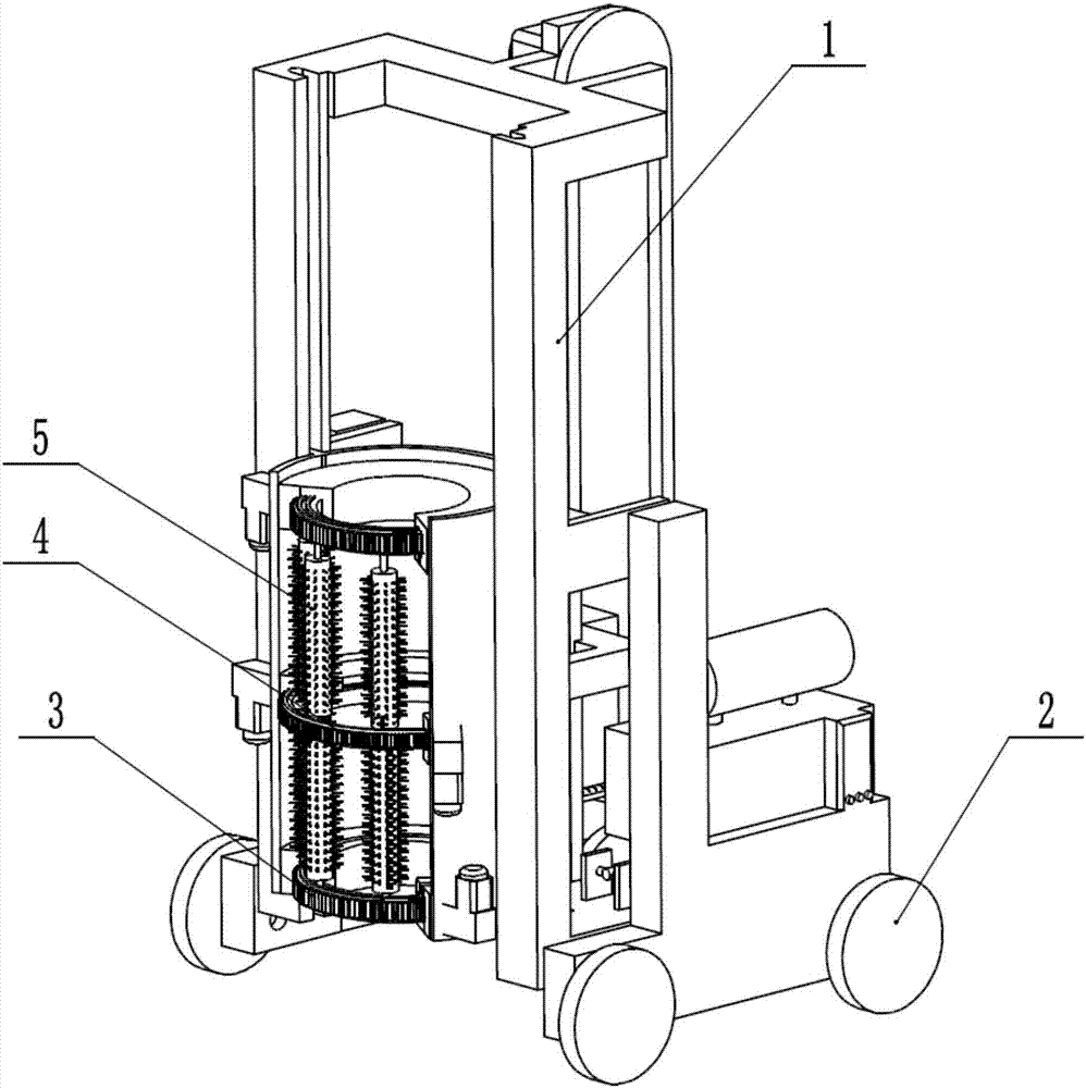 Trunk liquid masking device