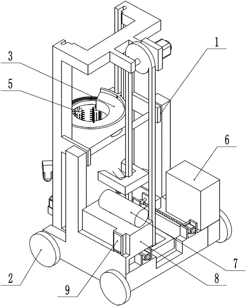 Trunk liquid masking device