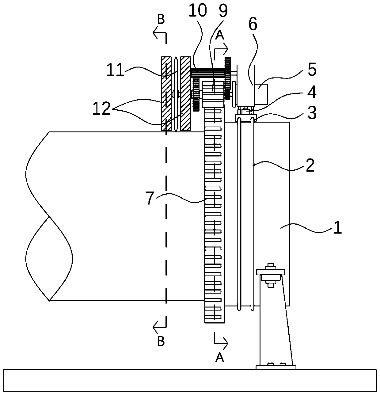 A Thin-Wall Pipe Circular Cutting Mechanism Applicable to Different Wall Thickness