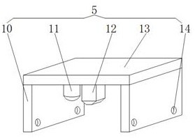 Packing device for clothing production line and using method of packing device