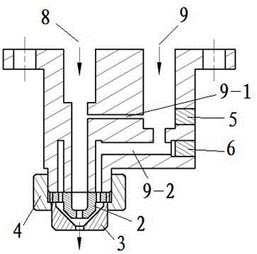 Air atomizing nozzle