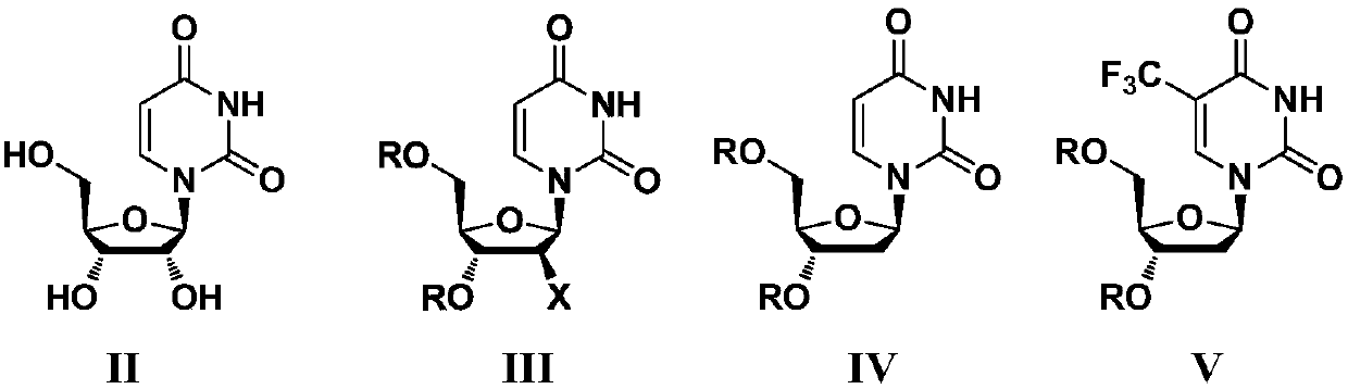 Improved method of preparation of trifluridine