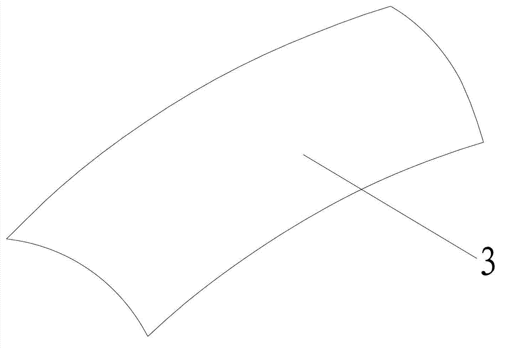 Once forming stamping method of double-parabolic plate with consistent thickness